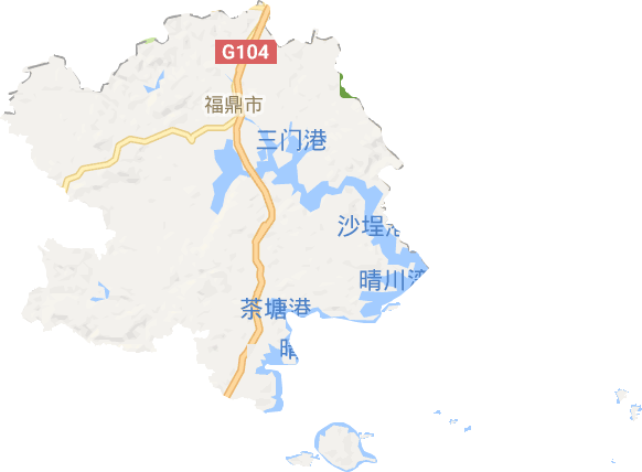 福鼎市电子地图