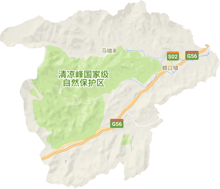 清凉峰镇电子地图