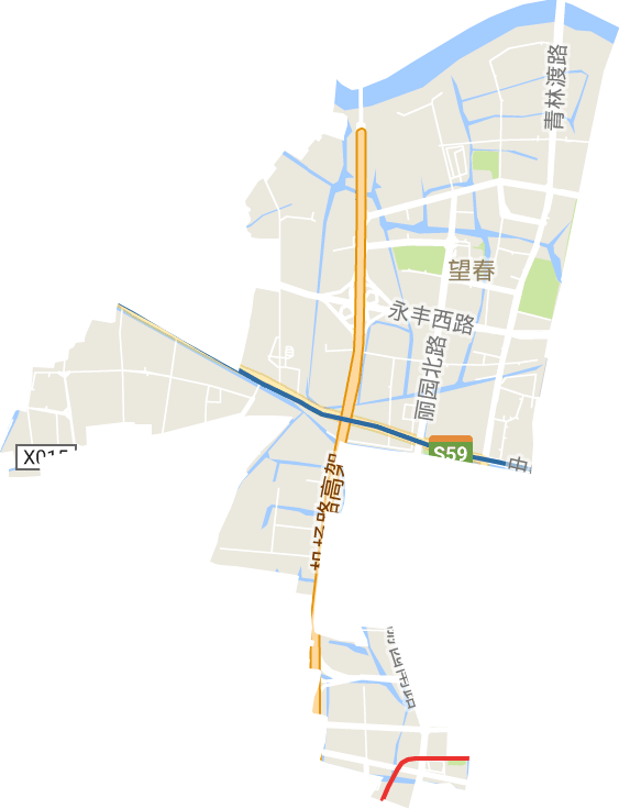 望春街道电子地图