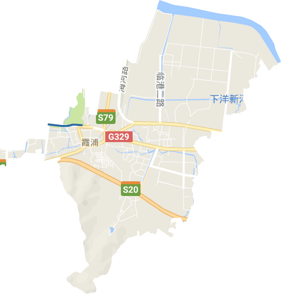 霞浦街道电子地图
