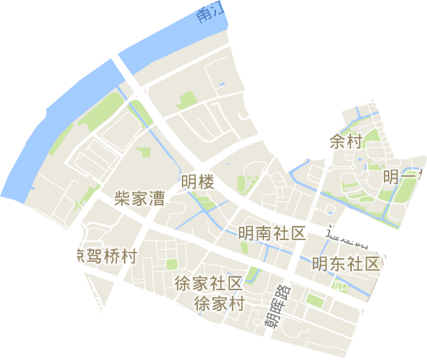 明楼街道电子地图