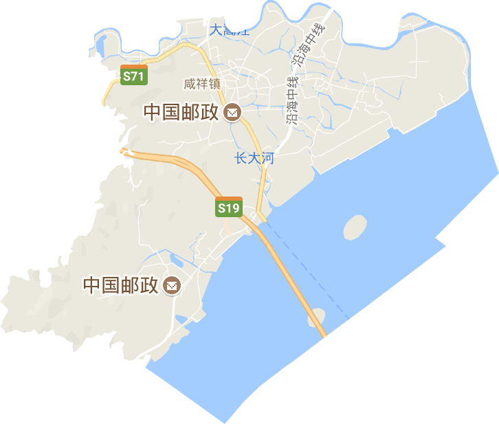 咸祥镇电子地图