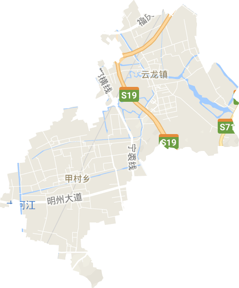 云龙镇电子地图