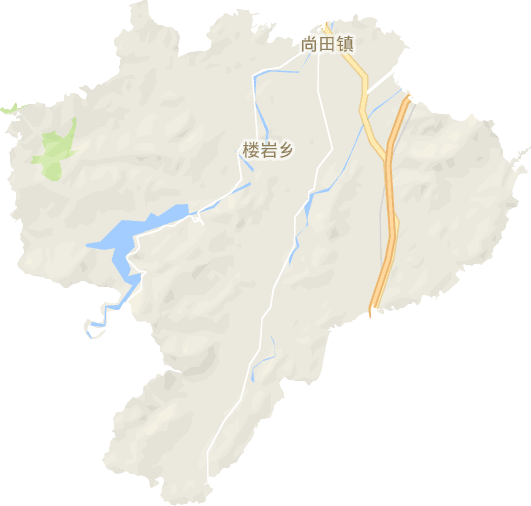 尚田镇电子地图