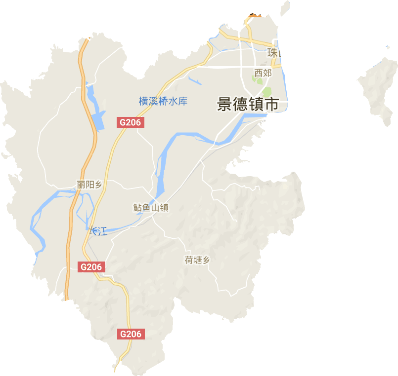 昌江区电子地图