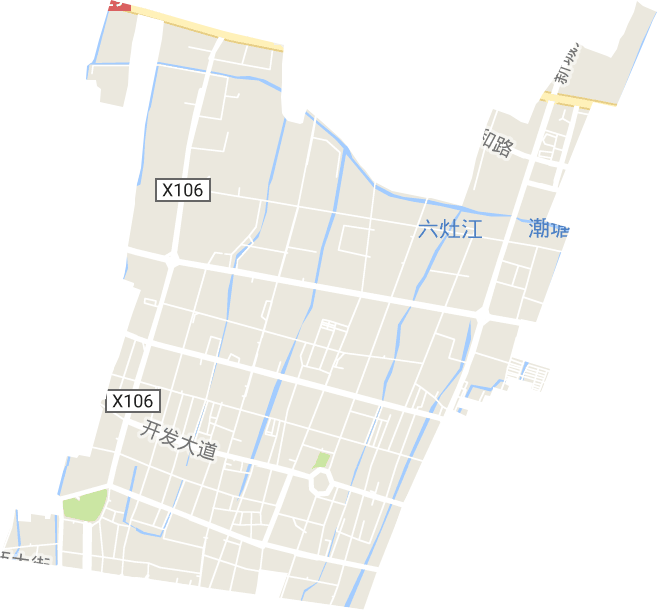 古塘街道电子地图