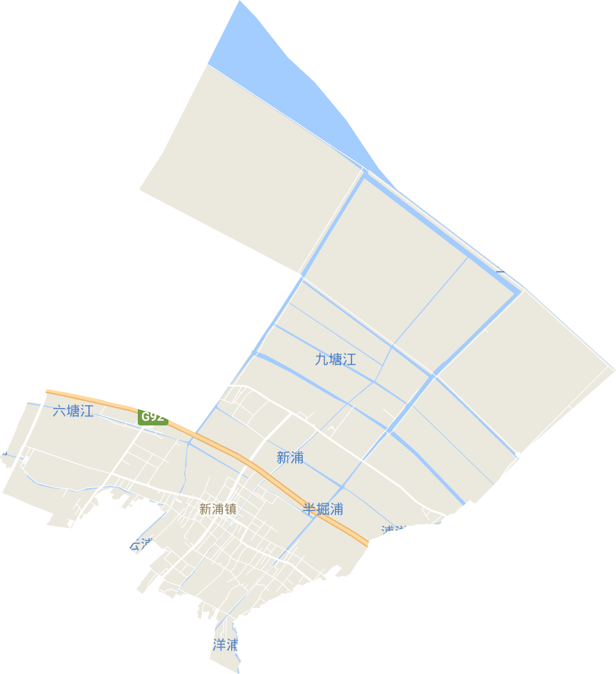新浦镇电子地图