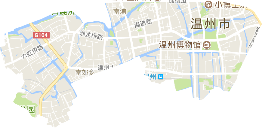 浙江省温州市鹿城区南汇街道电子地图高清版大图