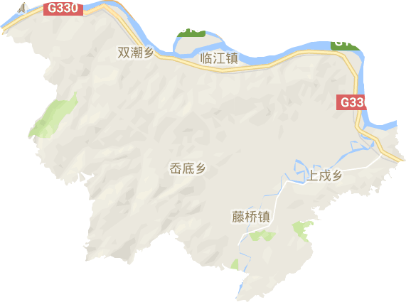 藤桥镇电子地图