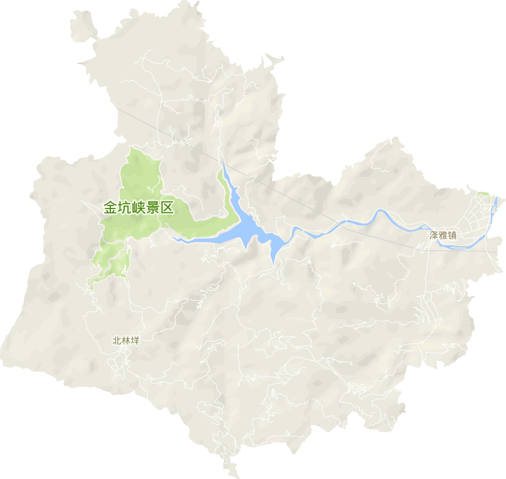 泽雅镇电子地图