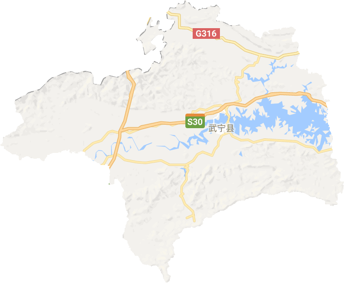 武宁县电子地图