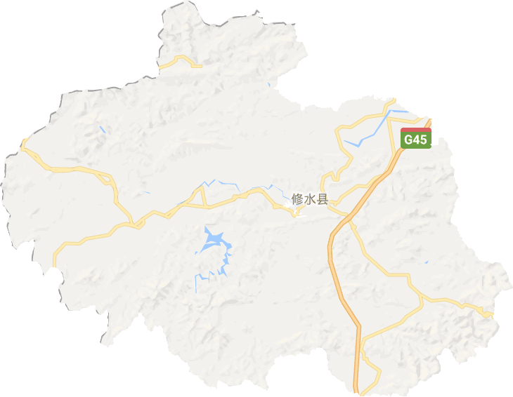 修水县电子地图