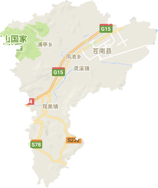 灵溪镇电子地图
