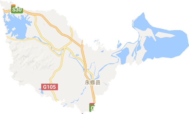 永修县电子地图