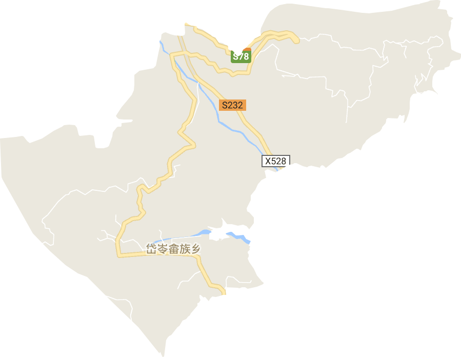 岱岭畲族乡电子地图
