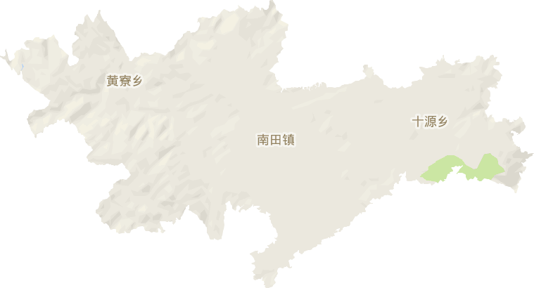 南田镇电子地图