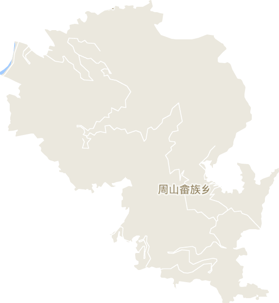 周山畲族乡电子地图