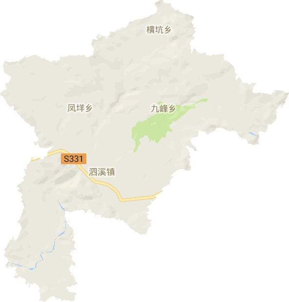 泗溪镇电子地图