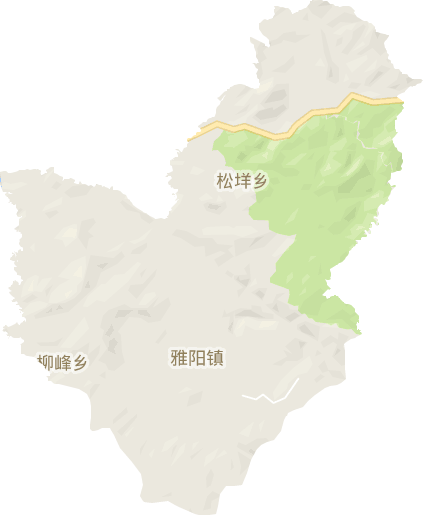雅阳镇电子地图