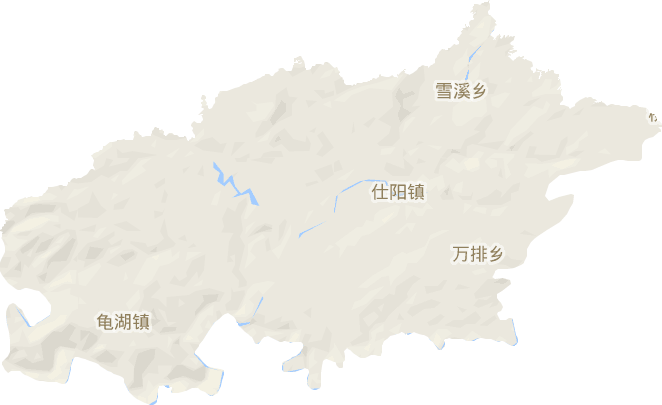 仕阳镇电子地图