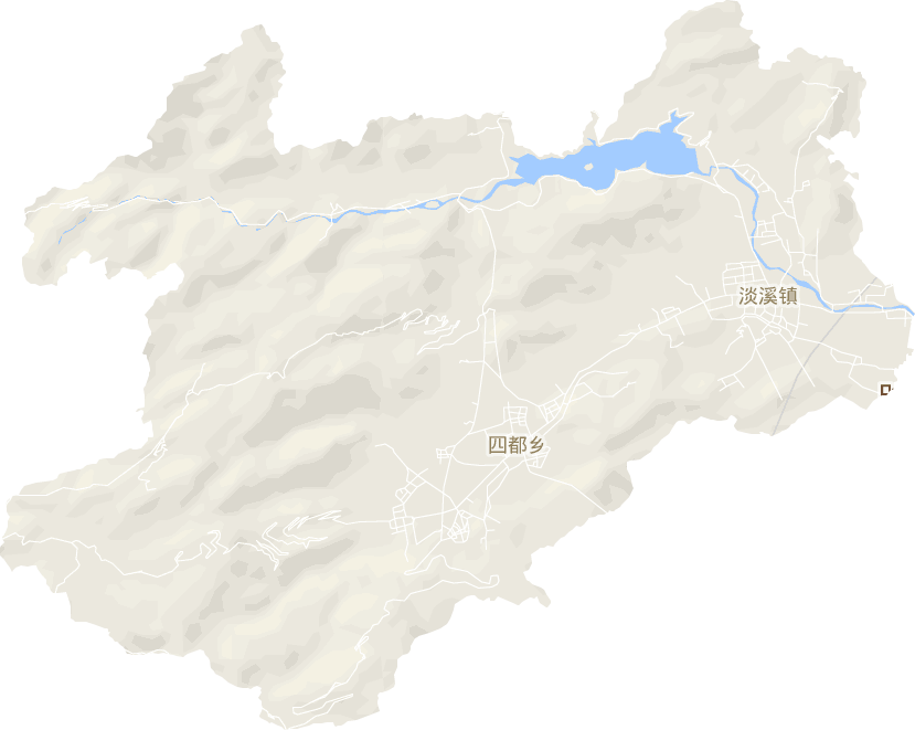淡溪镇电子地图