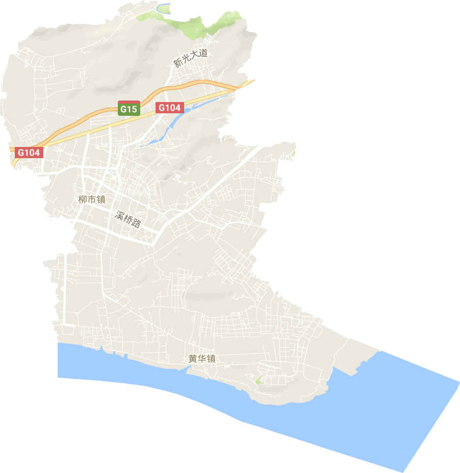 柳市镇电子地图