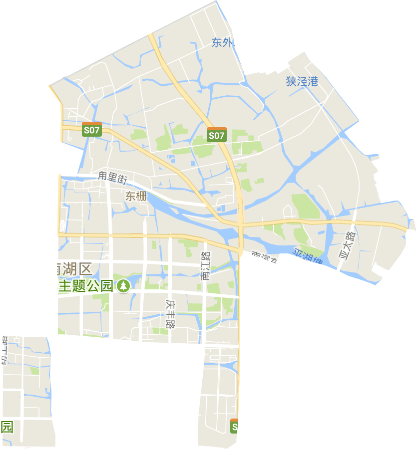 东栅街道电子地图