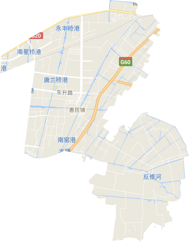 惠民街道电子地图