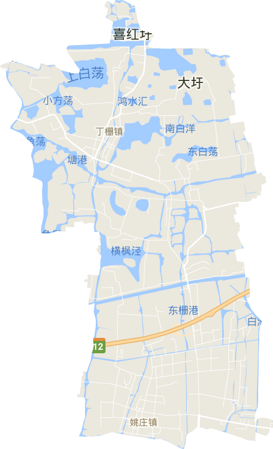 姚庄镇电子地图