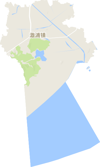 澉浦镇电子地图