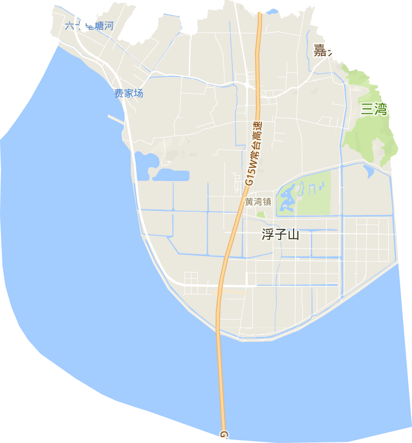 黄湾镇电子地图
