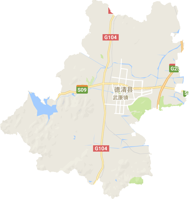 武康镇电子地图