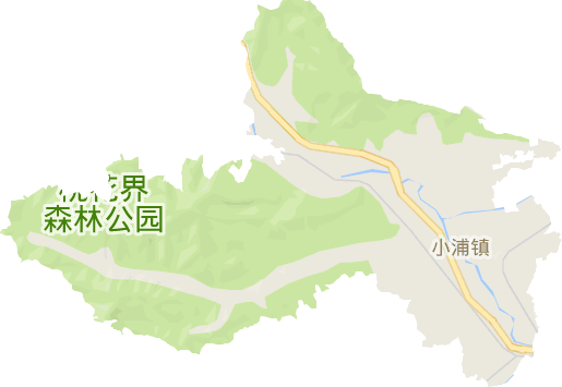 小浦镇电子地图