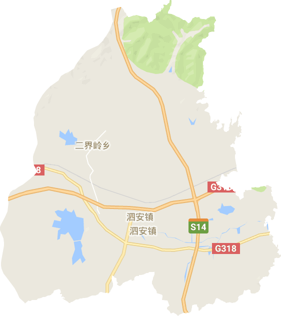 泗安镇电子地图