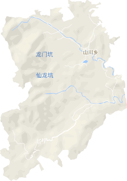 山川乡电子地图