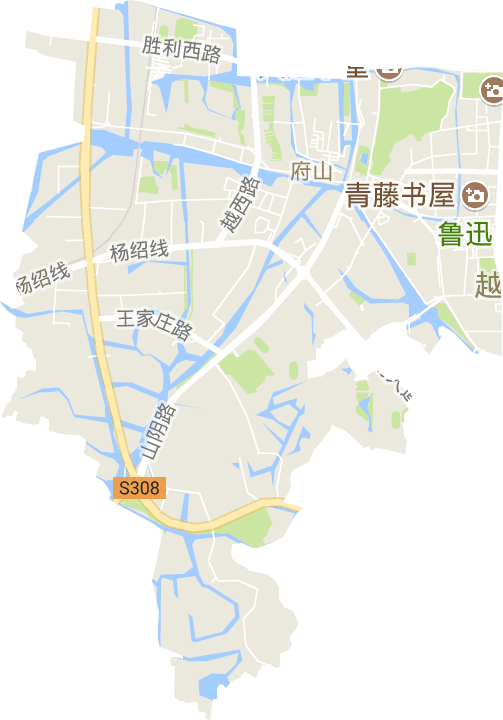 府山街道电子地图