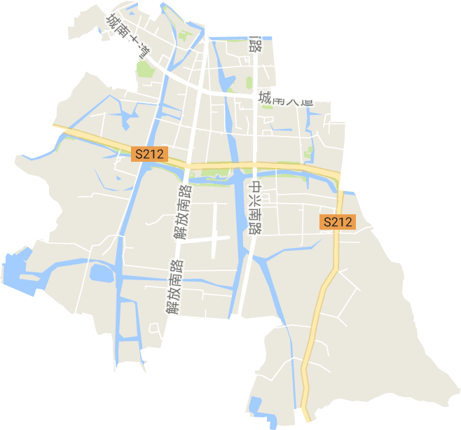 城南街道电子地图