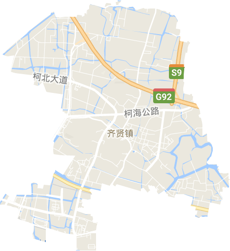 齐贤镇电子地图