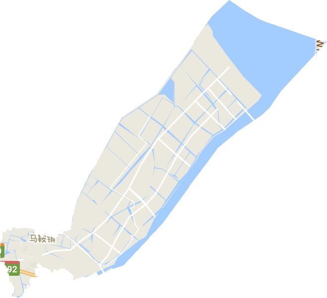 马鞍镇电子地图
