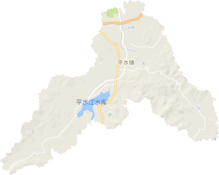 平水镇电子地图