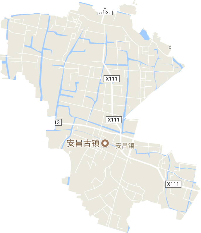 安昌镇电子地图