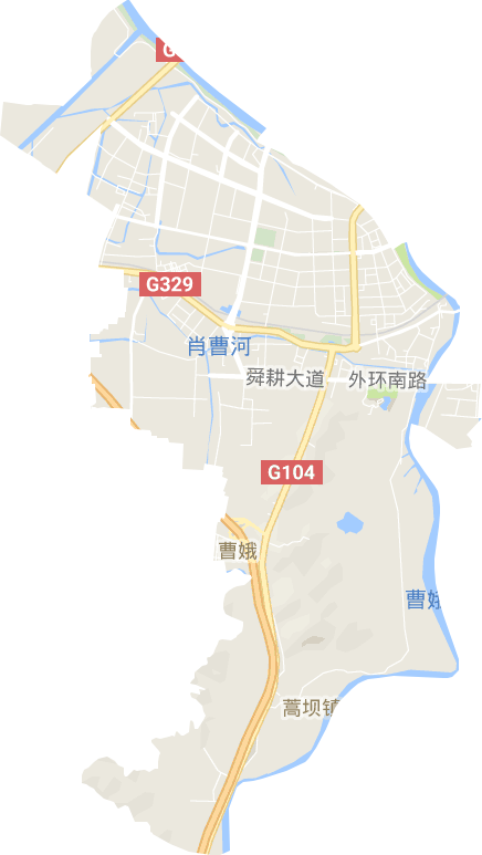 曹娥街道电子地图