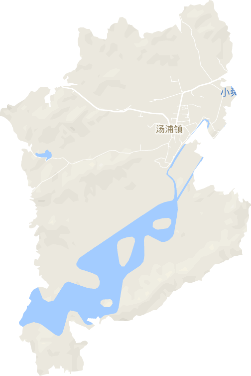 汤浦镇电子地图