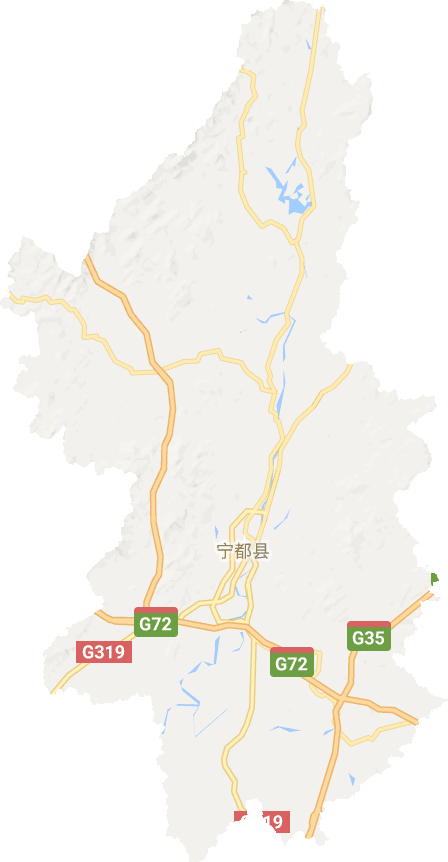宁都县电子地图