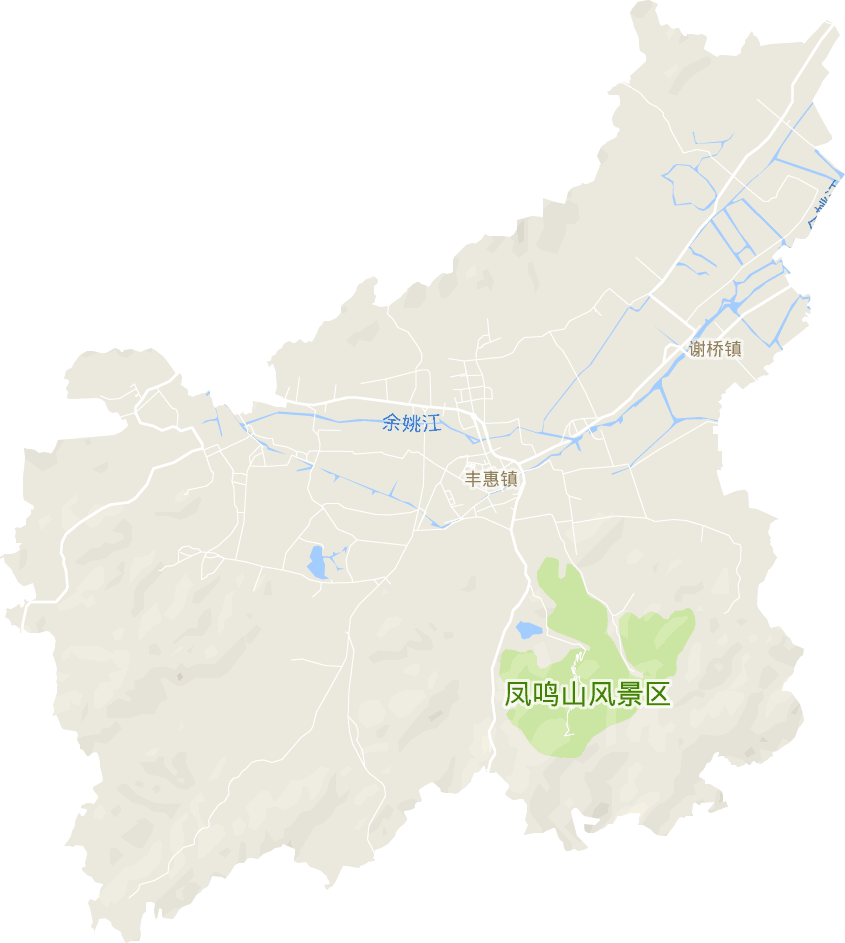 丰惠镇电子地图