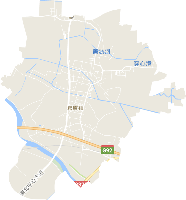 崧厦镇电子地图