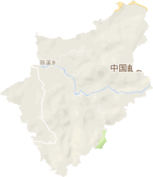 陈溪乡电子地图