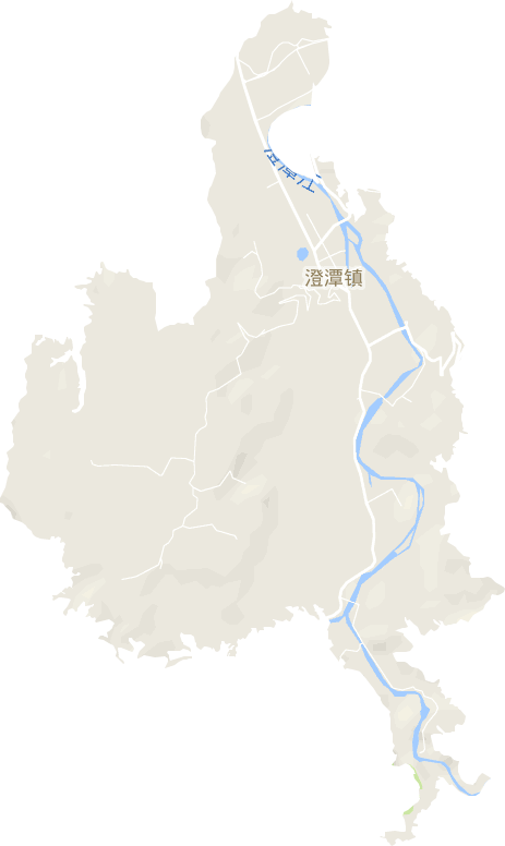 澄潭镇电子地图