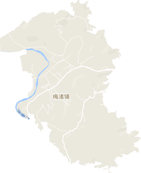 梅渚镇电子地图
