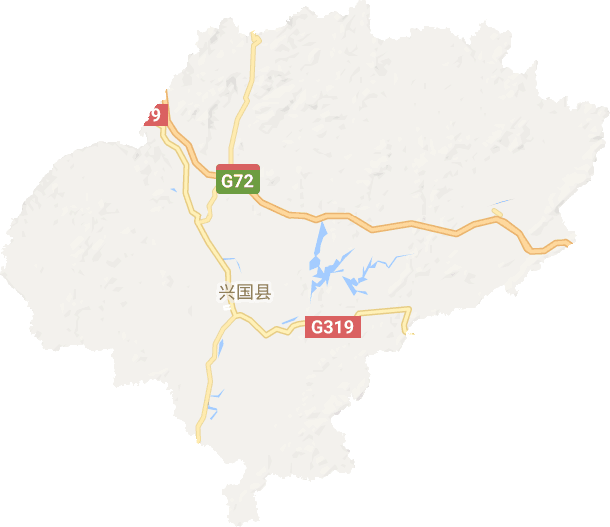 兴国县电子地图